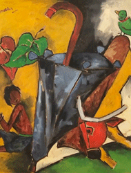 M. F. HUSAIN